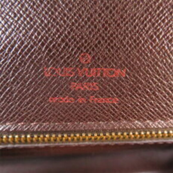 Louis Vuitton Monceau Handbag Damier Ebene Brown strap key - Picture 8 of 9